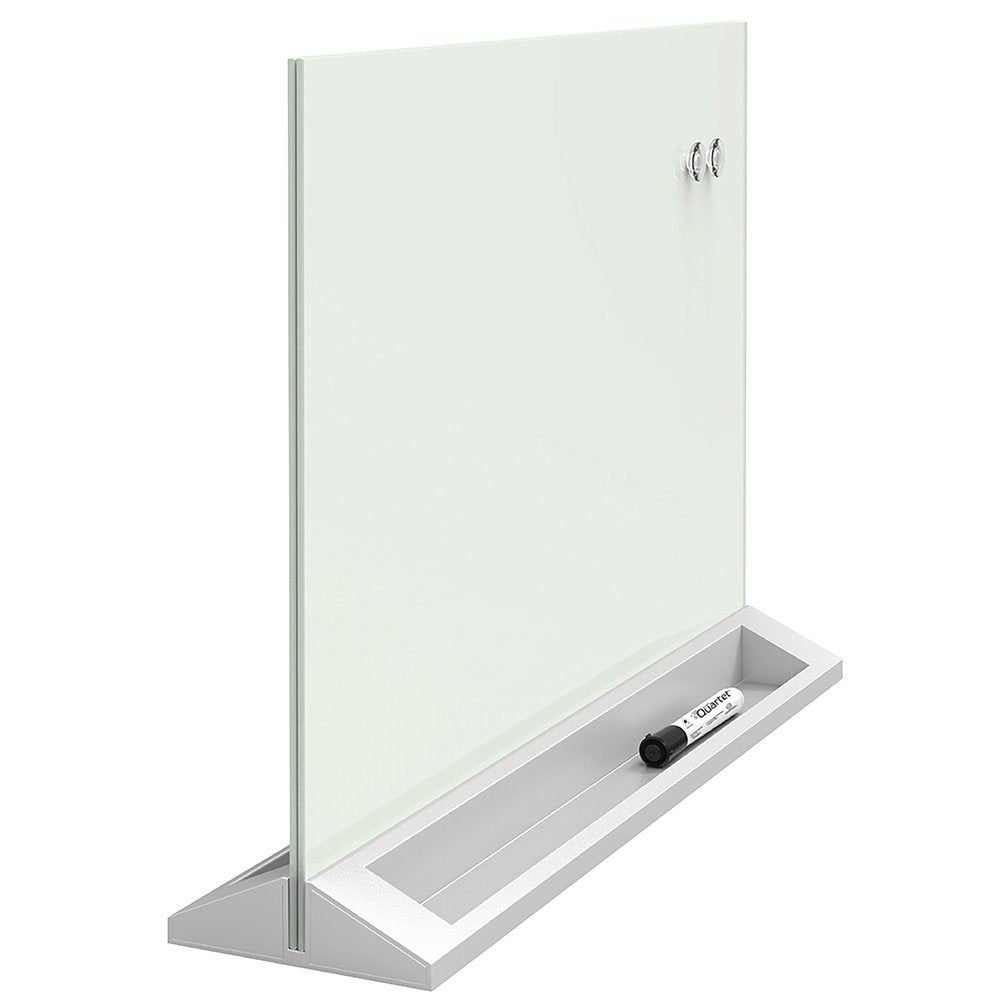 Pizarra de Vidrio Magnética para Escritorio 43x60 cm
