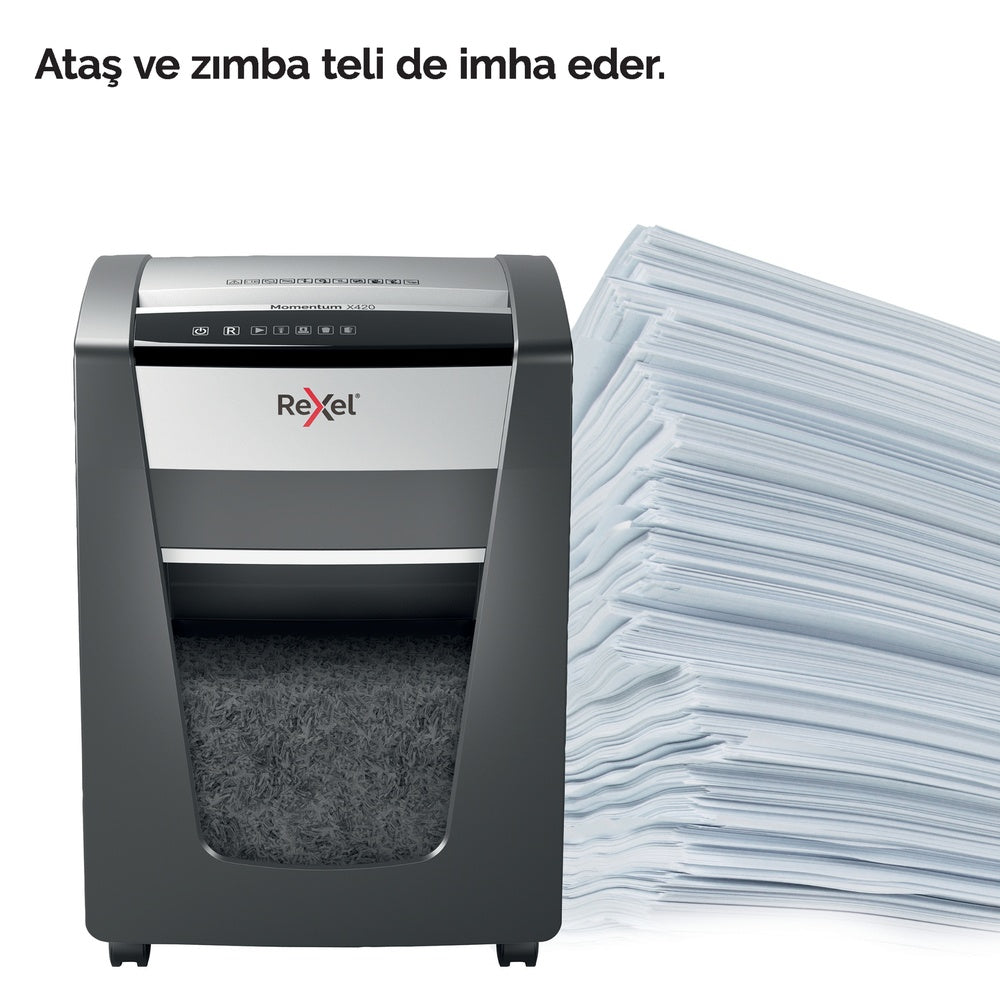 Trituradora de Papel Rexel Momentum X420 P4 20 Hojas