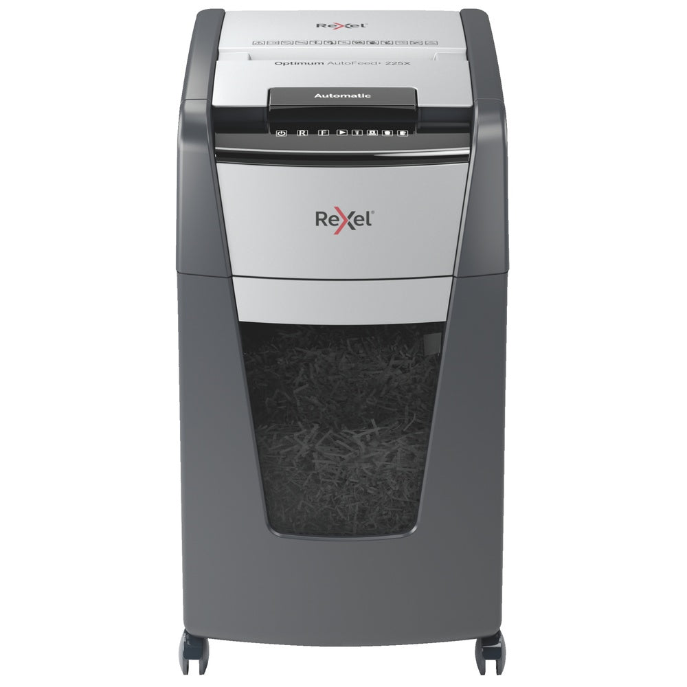 Trituradora de Papel Rexel Optimum Auto+ 225X P4 225 Hojas