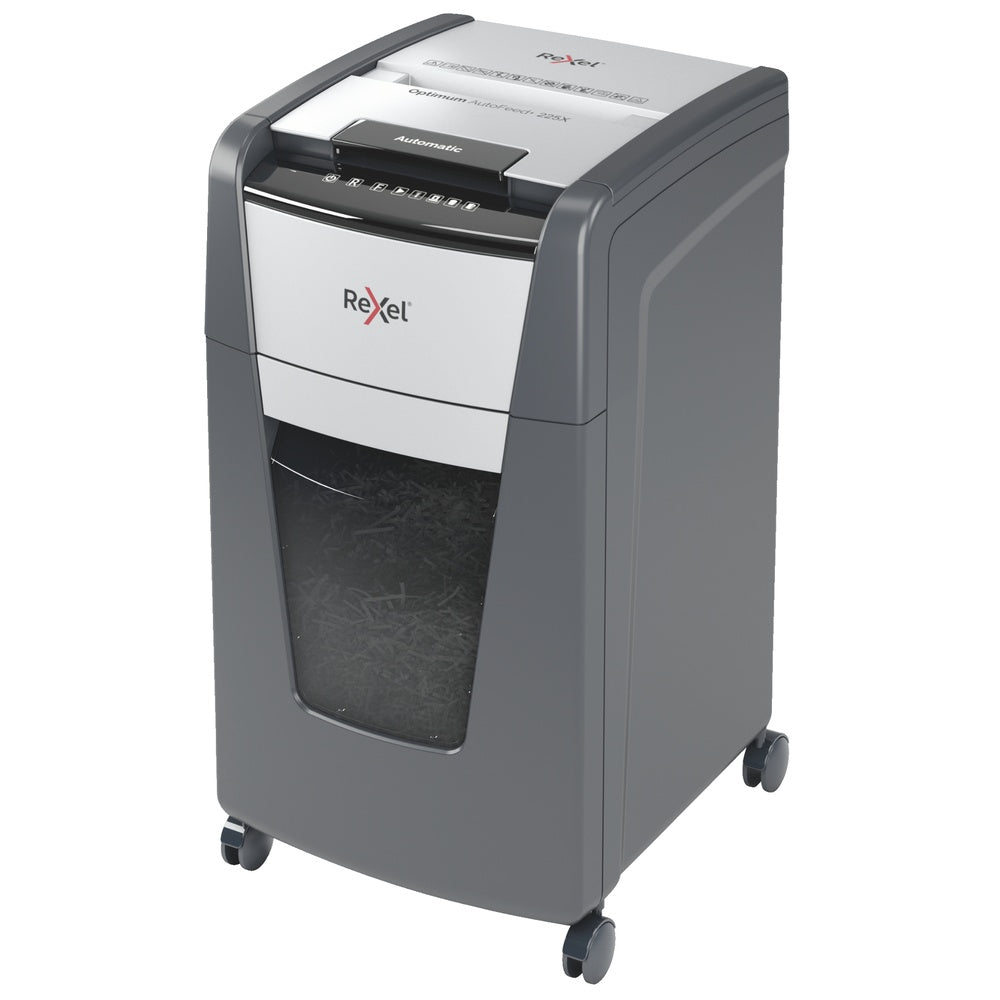 Trituradora de Papel Rexel Optimum Auto+ 225X P4 225 Hojas
