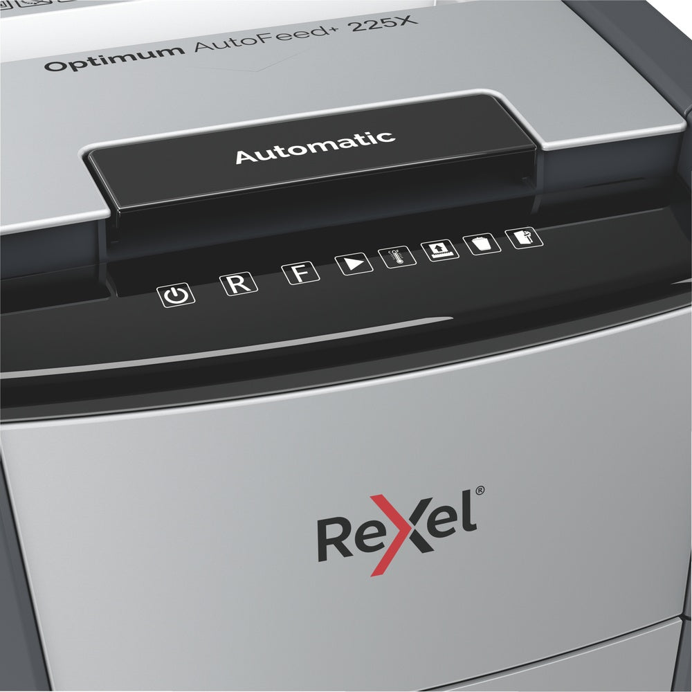 Trituradora de Papel Rexel Optimum Auto+ 225X P4 225 Hojas