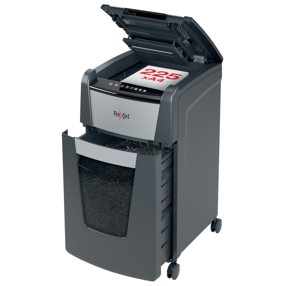 Trituradora de Papel Rexel Optimum Auto+ 225X P4 225 Hojas