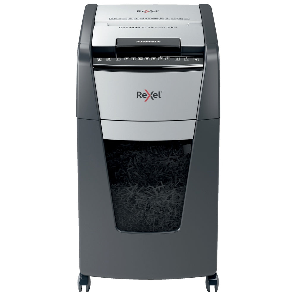 Trituradora de Papel Rexel Optimum Auto+ 300X P4 300 Hojas