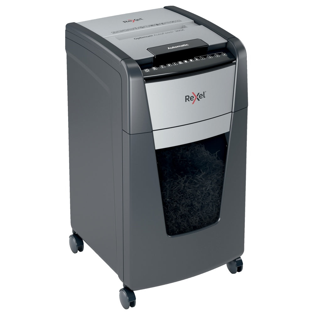 Trituradora de Papel Rexel Optimum Auto+ 300X P4 300 Hojas