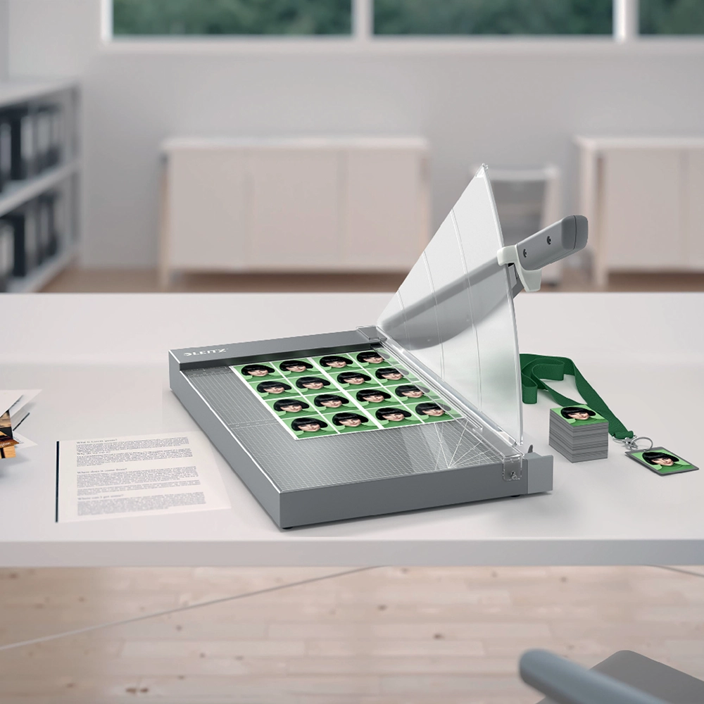 Guillotina Leitz Precision Office Pro 1525G Palanca Oficio