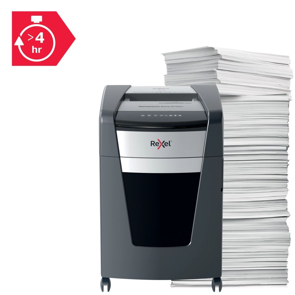Trituradora de Papel Rexel Momentum Extra XP420+ P4