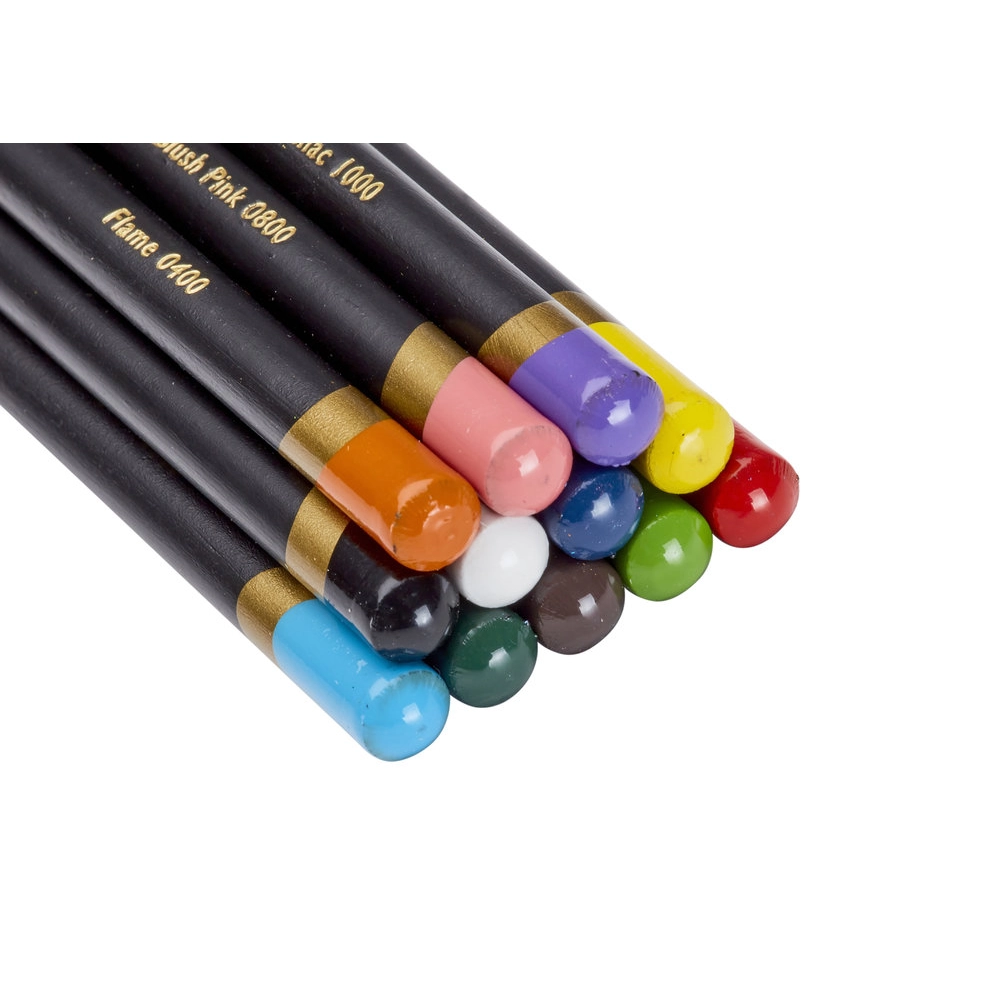 Lápices de Colores Set 12 – Pigmentos Vibrantes y Mina Suave