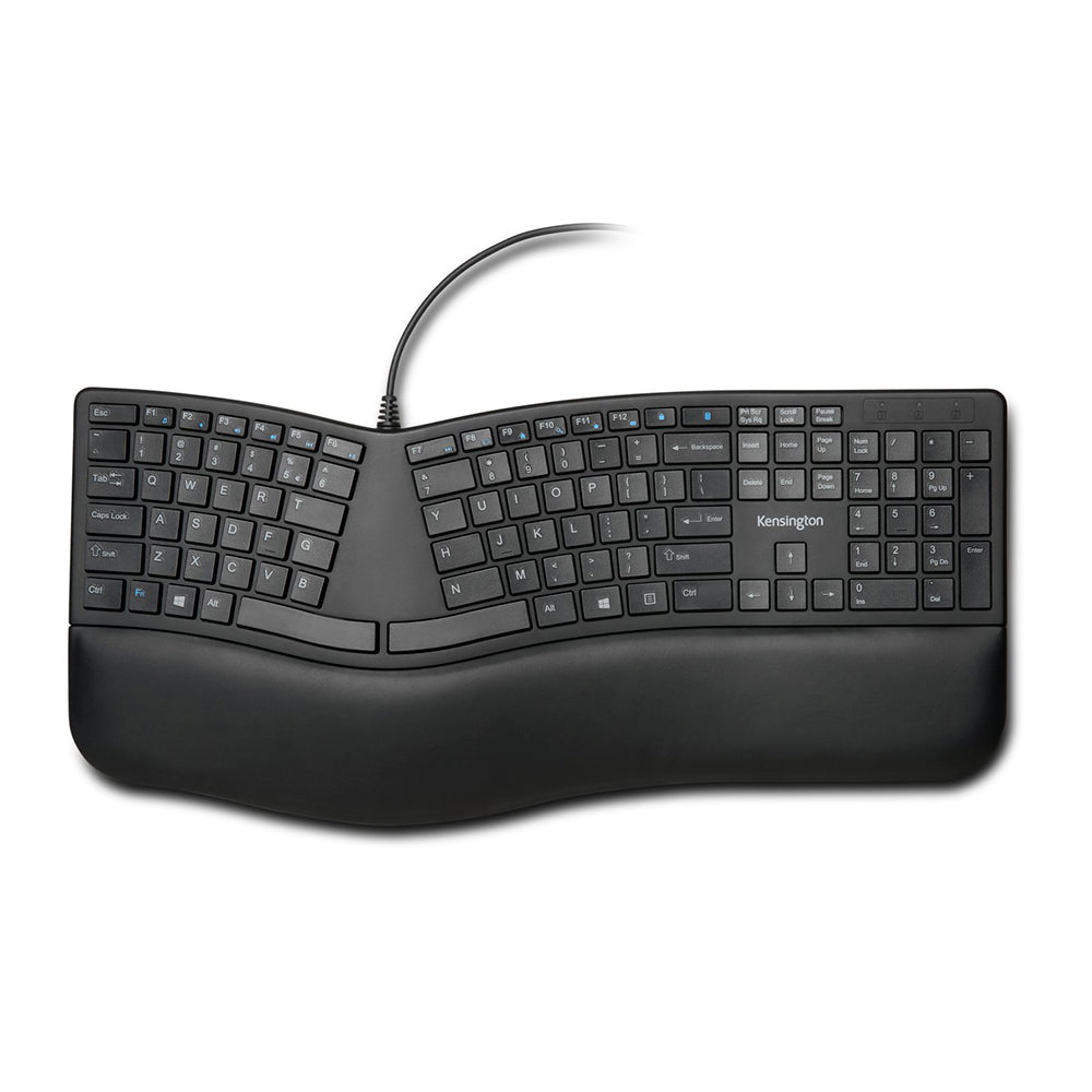 Teclado Ergonómico Alámbrico Kensington Pro Fit