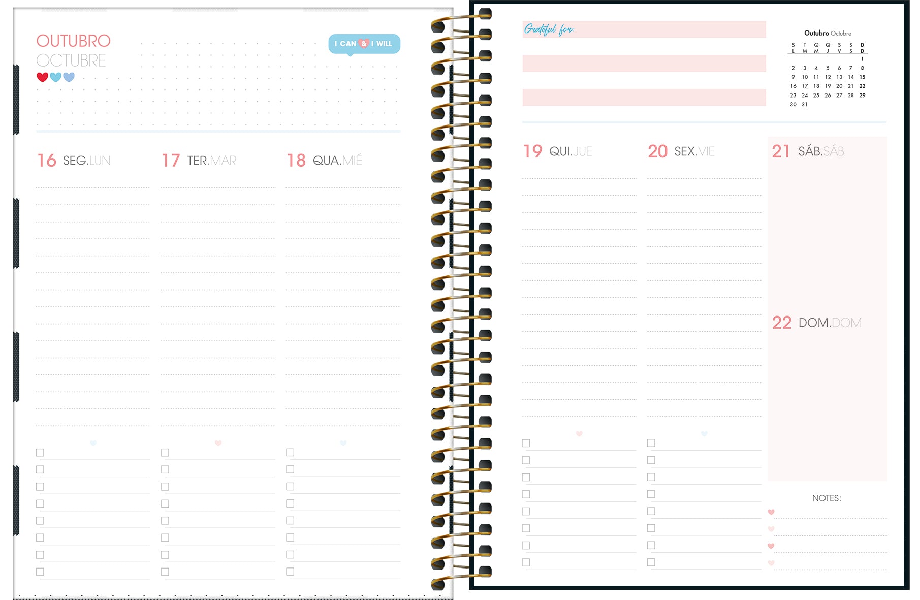 Planner con Espiral West Village 2023