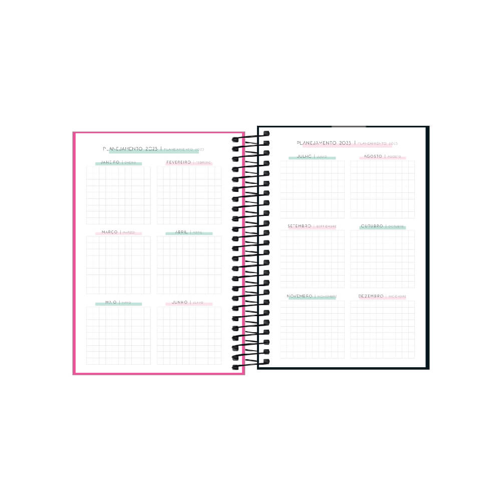 Planner con Espiral Neon M5 2023