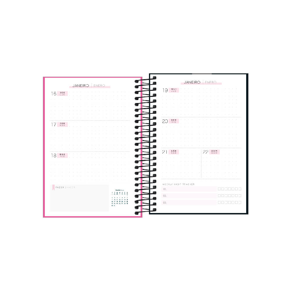 Planner con Espiral Neon M5 2023