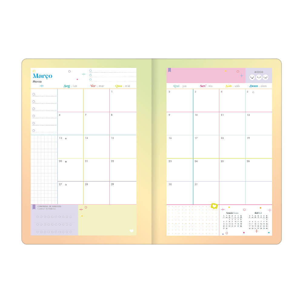 Planner Corcheteado Be Nice 2023