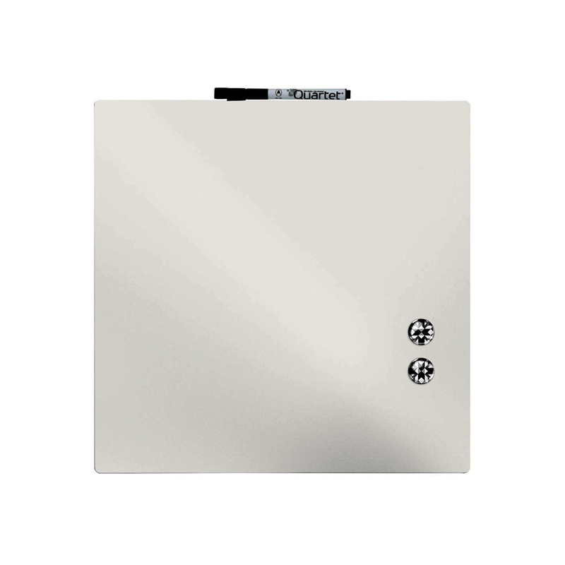 Pizarra Magnética 36x36cms Gris o Blanca Quartet