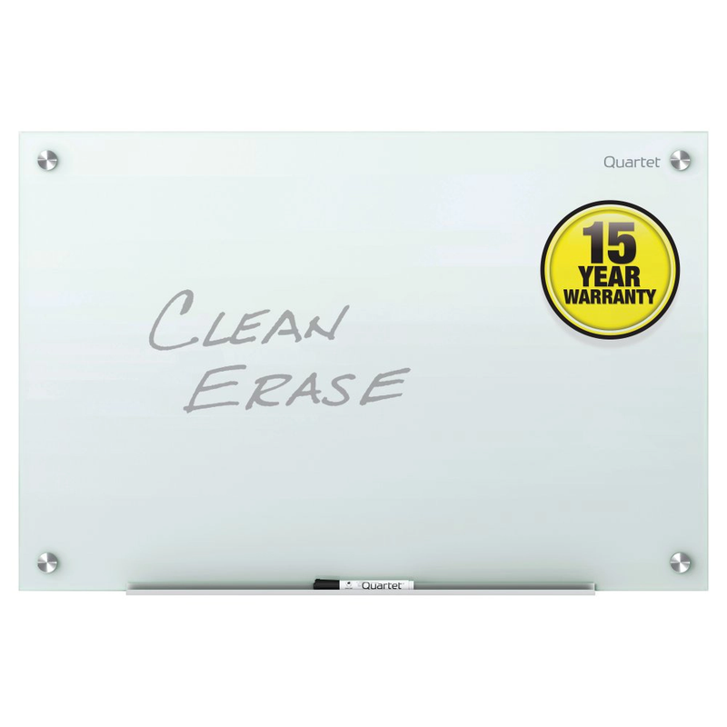 Pizarra Vidrio Magnética Sin Marco 120 x 180 cm Quartet