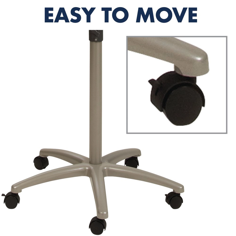 Pizarra Magnética + Brazos Laterales 60 x 90 cm. - Quartet