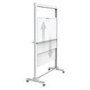 Pizarra móvil magnética Doble 100 x 172 cm Quartet