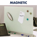 Pizarra de Vidrio Magnética para Escritorio 43x60 cm