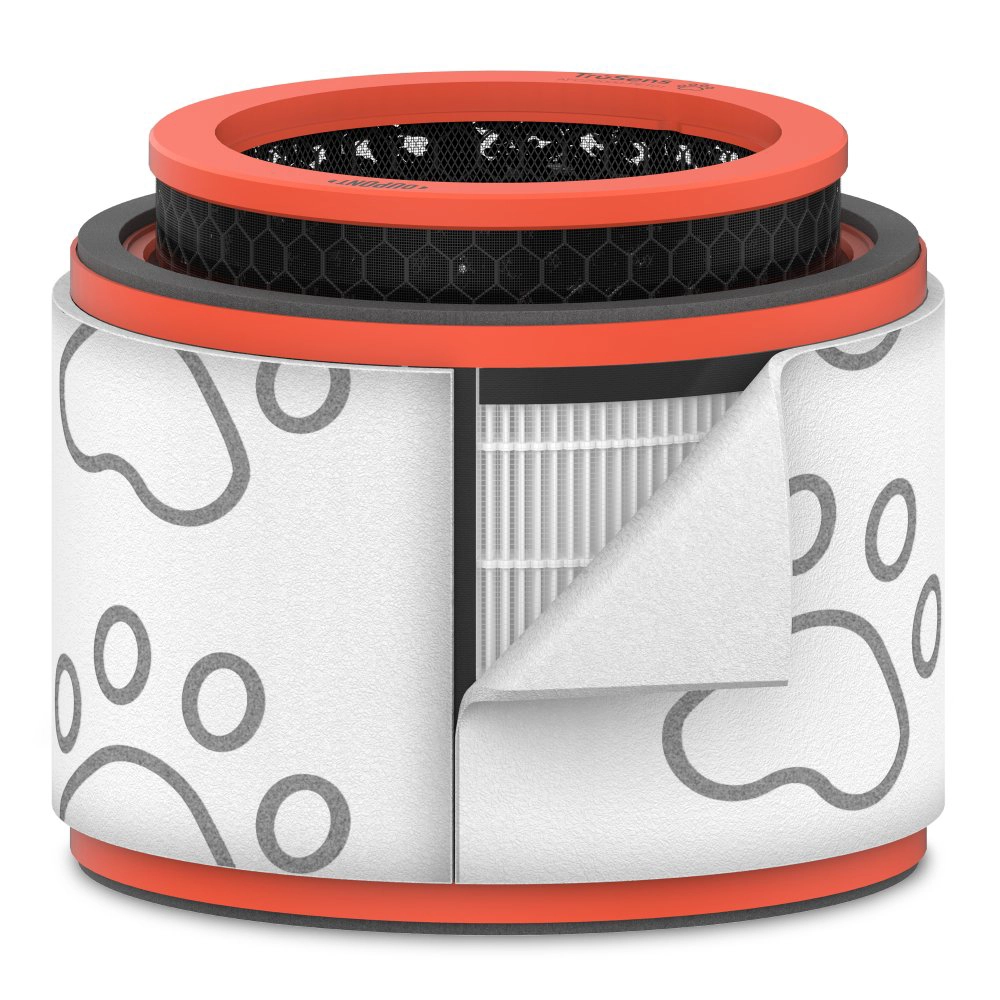 Repuesto Filtro HEPA + Carbón Mascotas TruSens Z2000