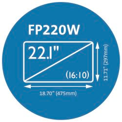 Filtro de Privacidad para Monitor Wide 22" (16:9) K55786WW