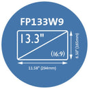 Filtro de Privacidad para Notebook 13,3" (16:9) K64488WW