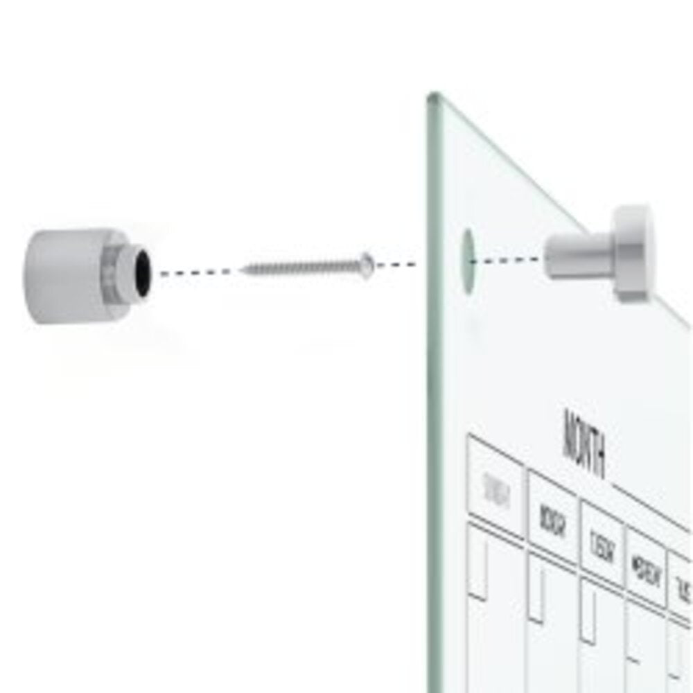 Pizarra de Vidrio Calendario Magnético 120x90 cm