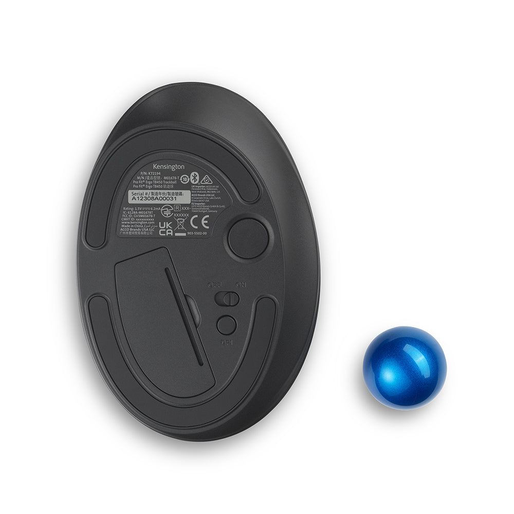 Mouse Inalámbrico Kensington Trackball Bluetooth TB450