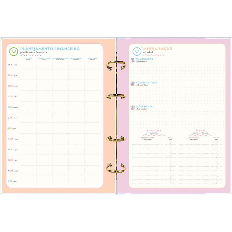 Planner Archivador Happy M7