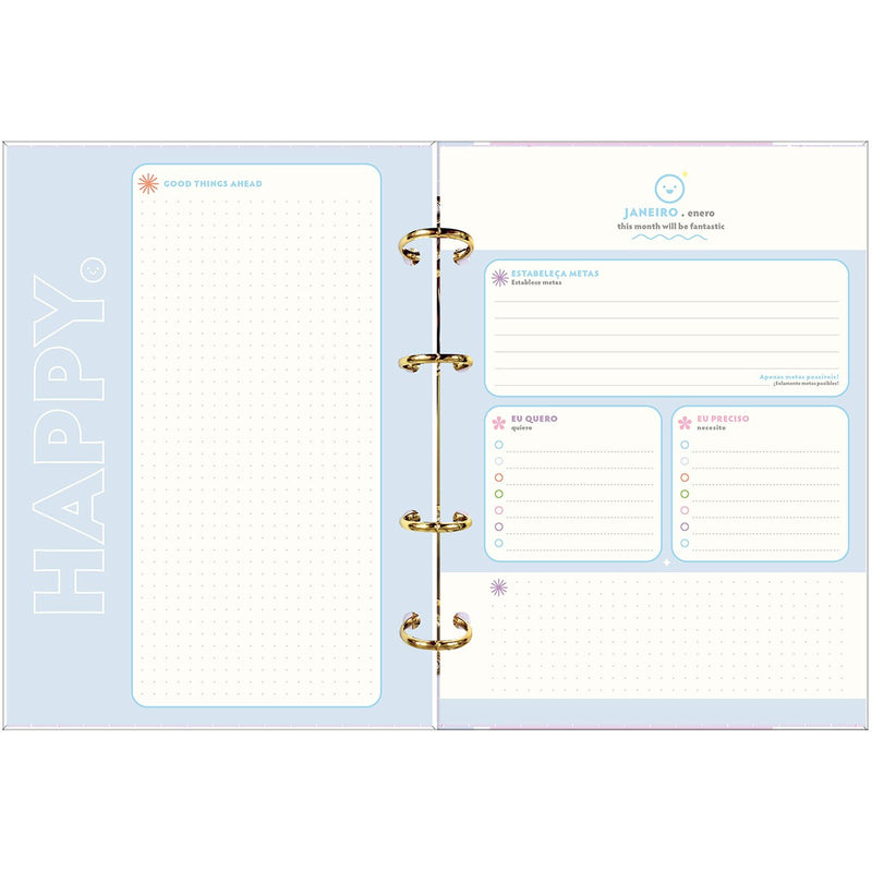 Planner Archivador Happy M7