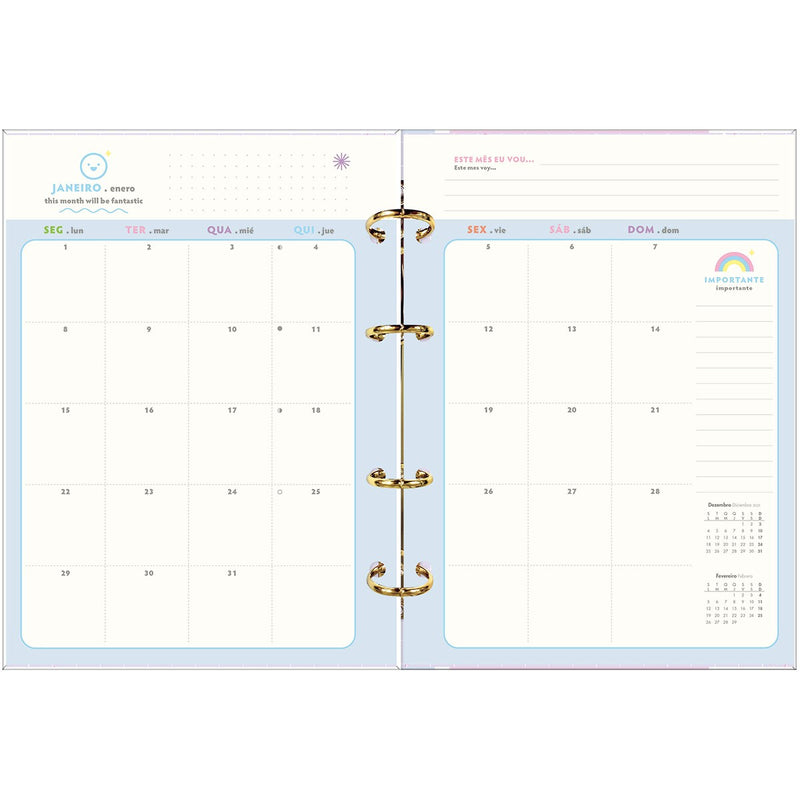 Planner Archivador Happy M7