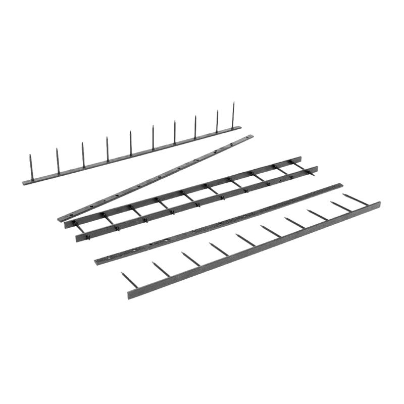 Peines EVB  Carta 4 Puntas Negro 25 UN. / Cap hasta 200 hjs