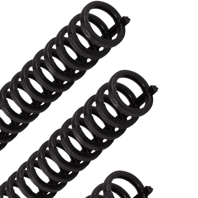 Anillo PROCLICK 8mm Negro  25 UN. / Capacidad 45 hojas