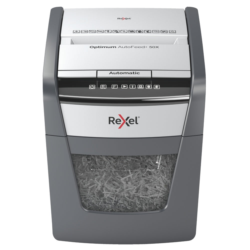 Trituradora de Papel Rexel Optimum Auto+ 50X P4 50 Hojas