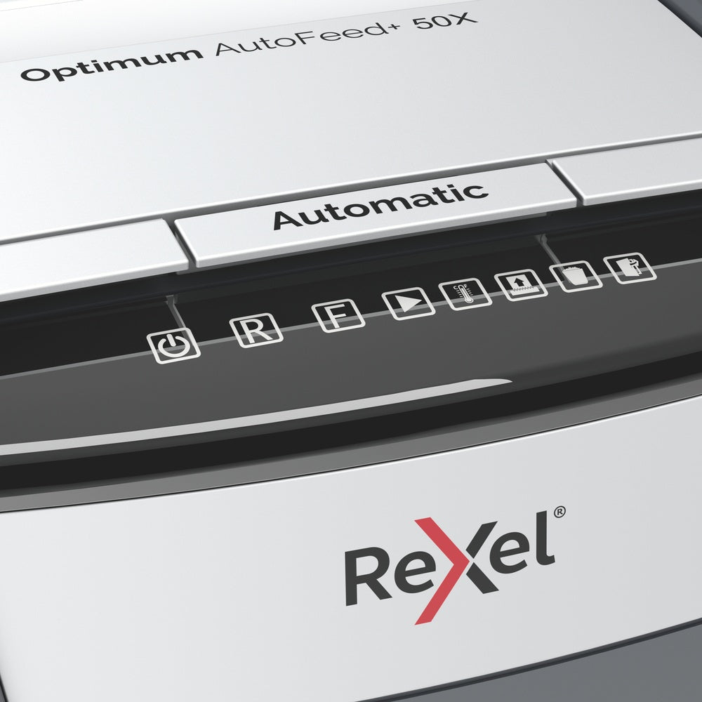 Trituradora de Papel Rexel Optimum Auto+ 50X P4 50 Hojas