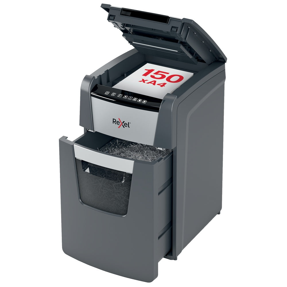 Trituradora de Papel Rexel Optimum Auto+ 150X P4 150 Hojas