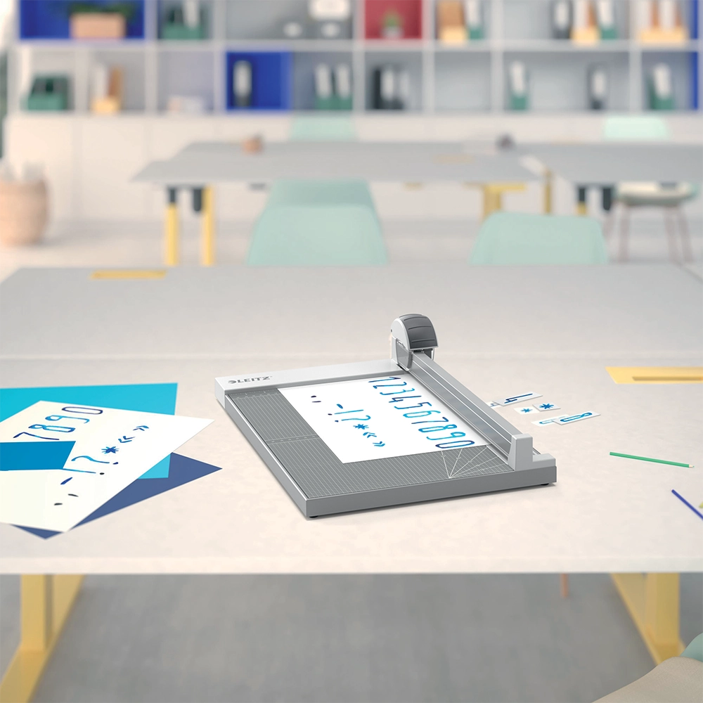 Guillotina Leitz Precision Office 1515P Corte Recto, Ondulado y Prepicado A4/Oficio