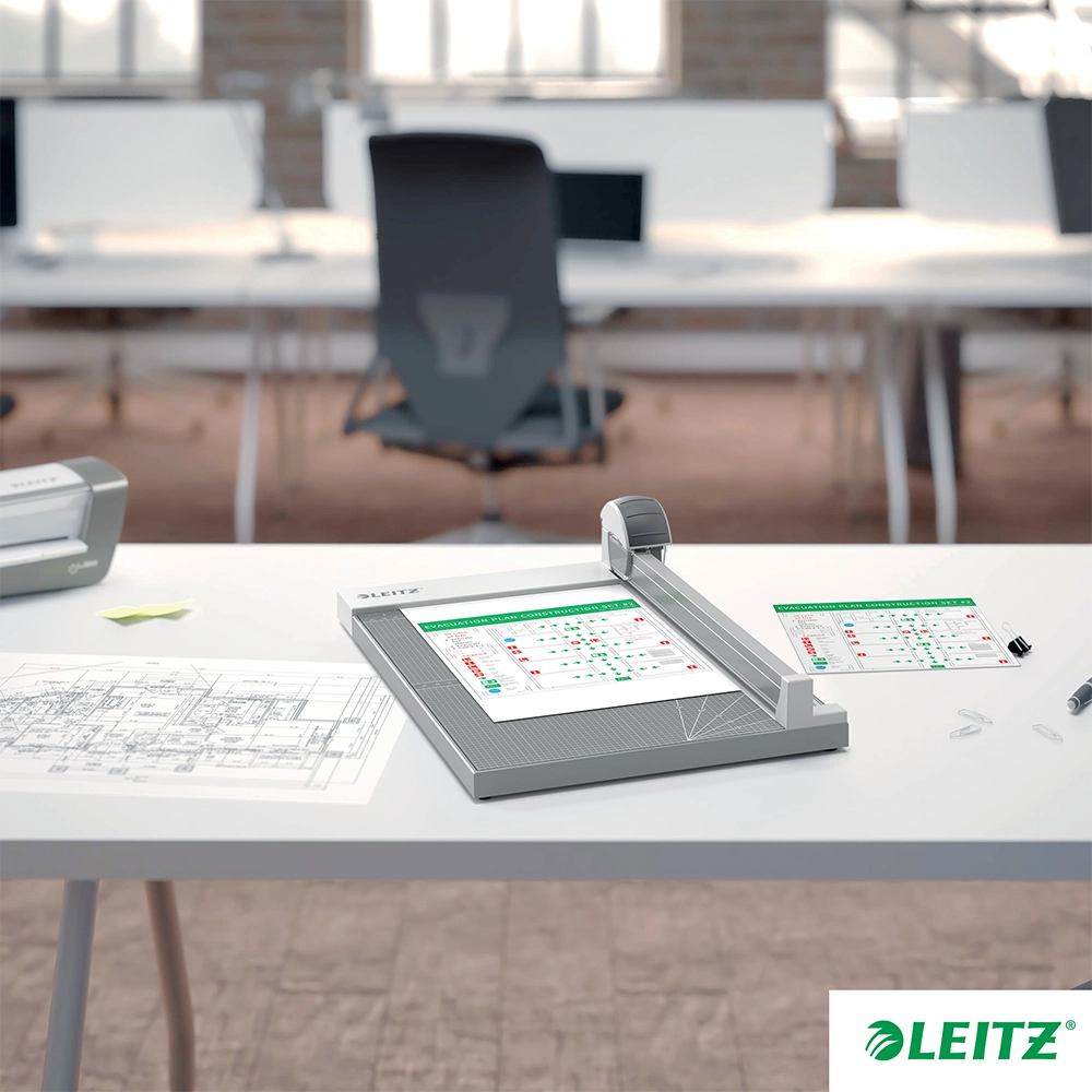 Guillotina Leitz Precision Office 1515P Corte Recto, Ondulado y Prepicado A4/Oficio