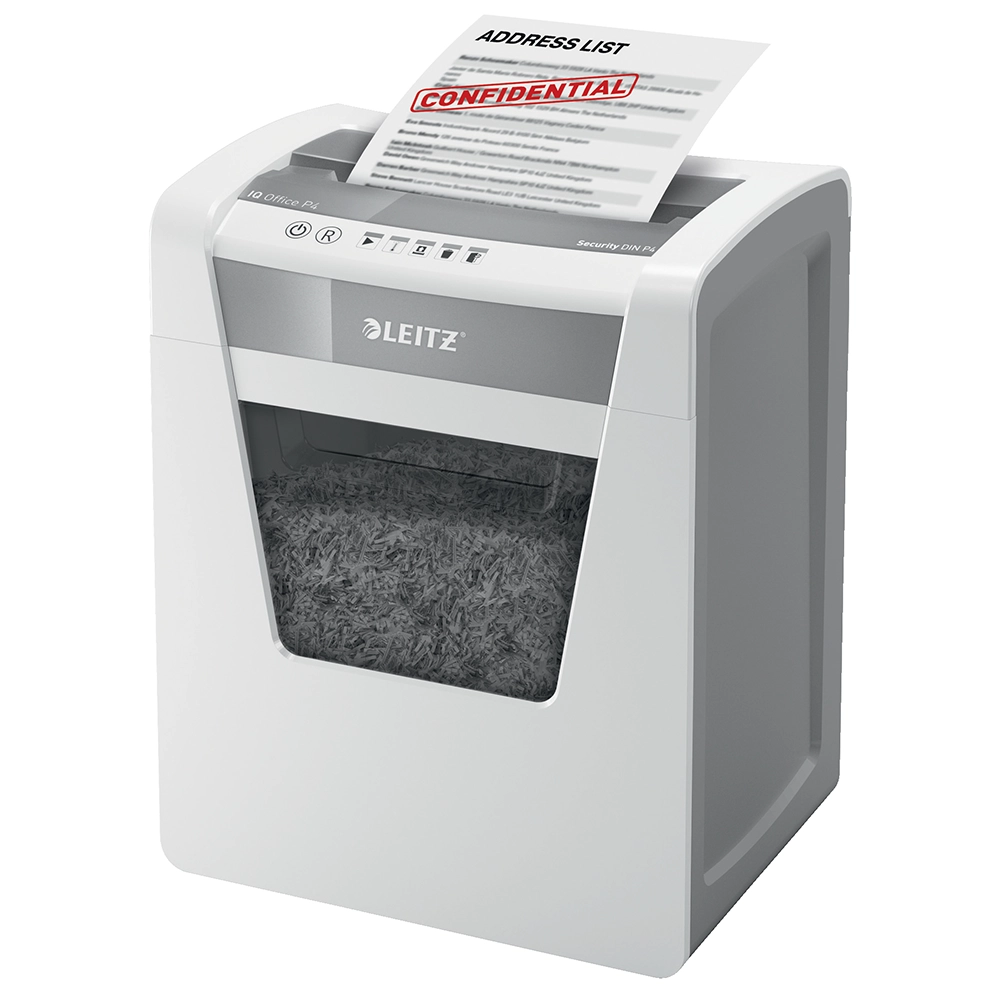 Trituradora de Papel Leitz IQ Office P4