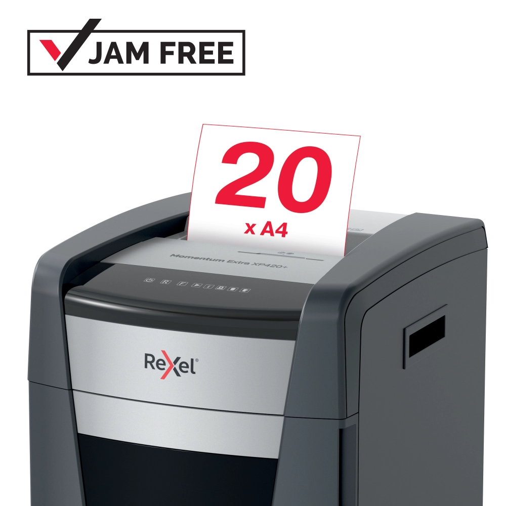 Trituradora de Papel Rexel Momentum Extra XP420+ P4
