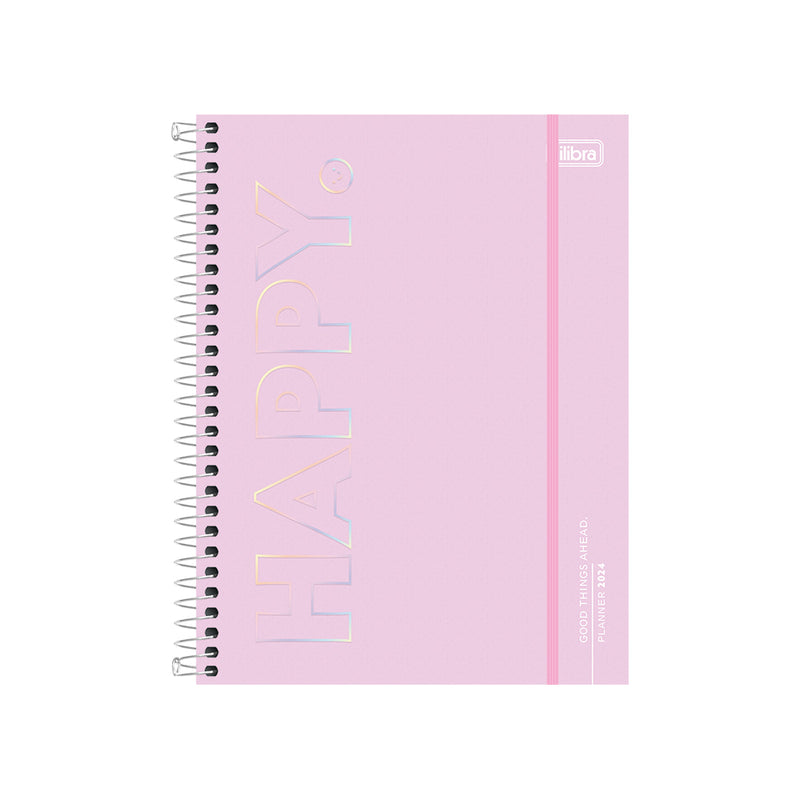 Agenda Planner 2024 Espiral Happy M7