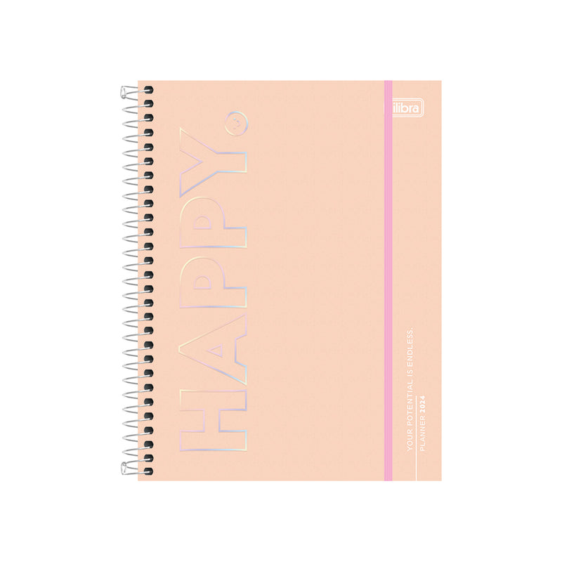 Agenda Planner 2024 Espiral Happy M7