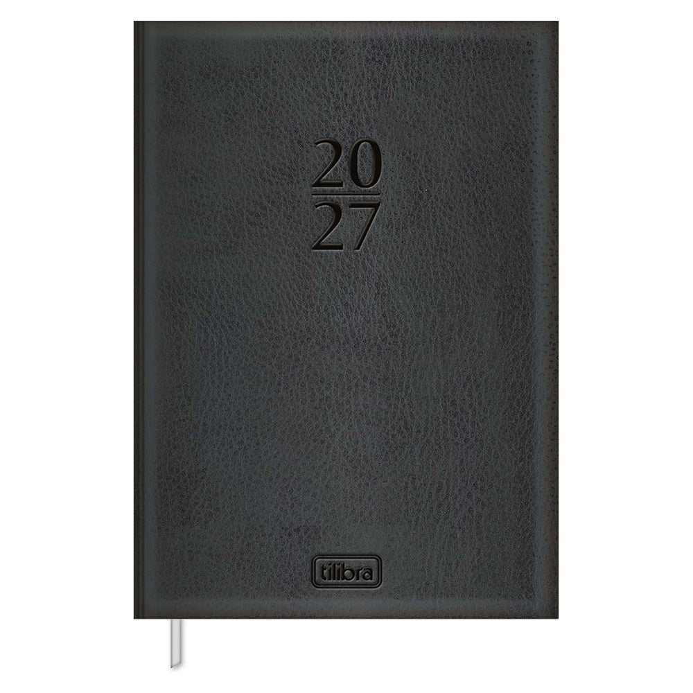 Agenda Ejecutiva Tilibra Cosida Diaria Torino M5 2027 Negro