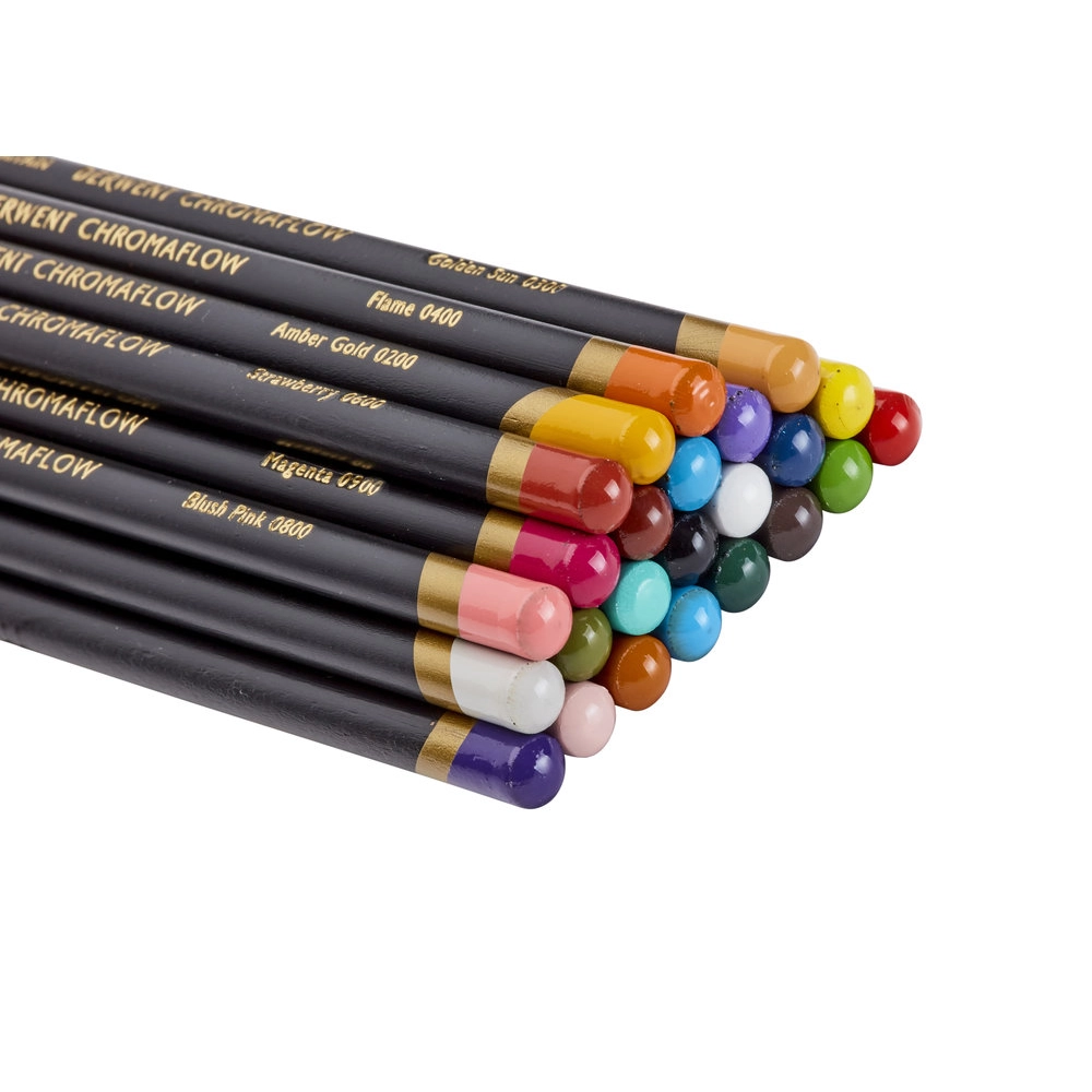 Set de Lápices de Colores 24 Colores – Alta Pigmentación y Textura Suave