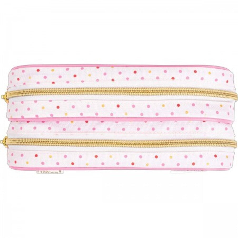 Estuche Duo Académie Metalizado con 2 Compartimentos – 210x90x90mm