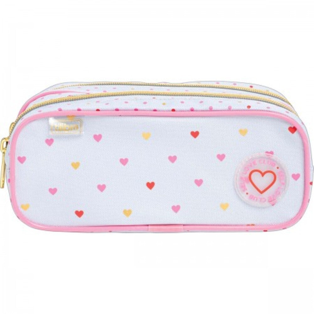 Estuche Duo Joyful Azul con 2 Compartimentos – 210x90x90mm