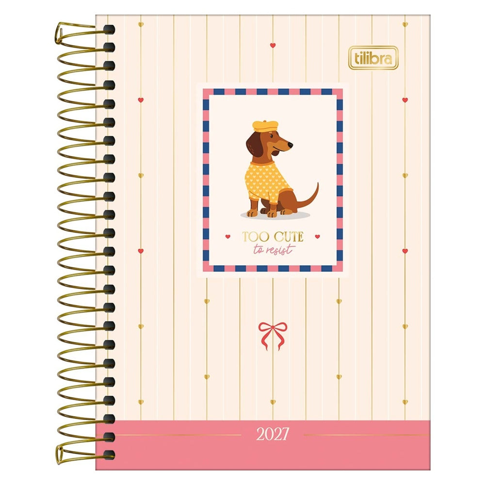 Agenda Espiral Tilibra Bownie M3 2027 Salchica