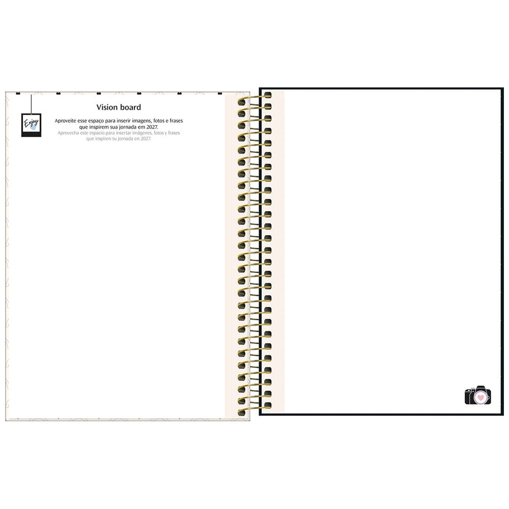 Planner Espiral Tilibra Wets Village M7 2027 Puntos