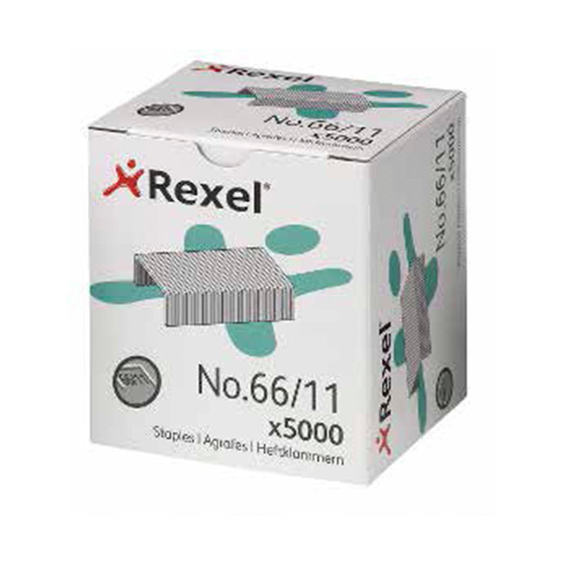 Corchetes/ Grapas 66/11, Contiene 5000 Unidades - Rexel