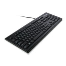 Teclado Antiderrame For Life USB Negro Kensington