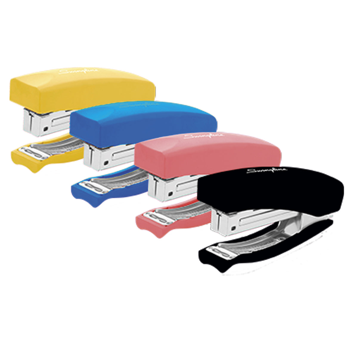 Corchetera Swingline Soft Grip Plástica con Argolla 20 Hojas