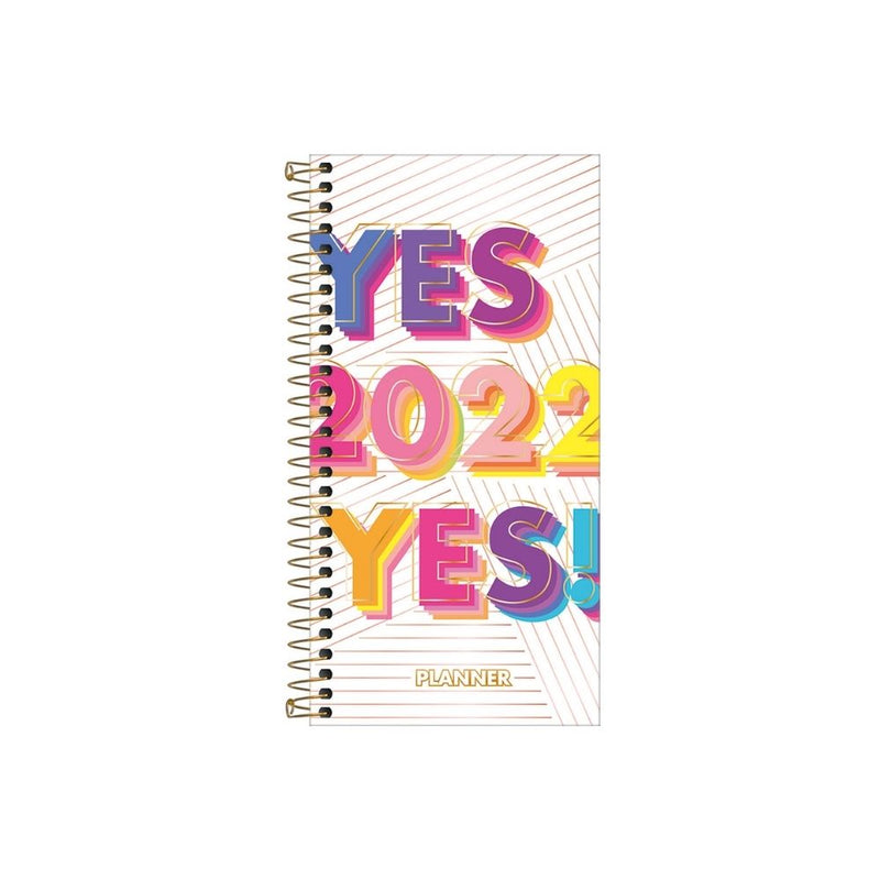 Planner Espiral Be Nice Tilibra - Yes 2022 yes